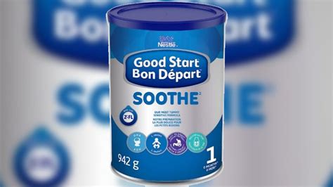 Nestlé Good Start Soothe Infant Formula recalled for potential bacteria contamination